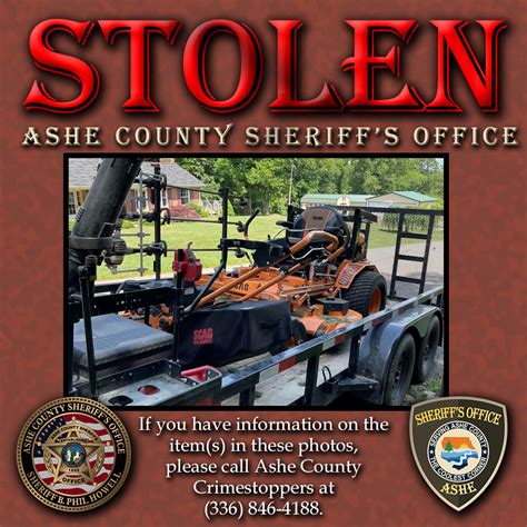 stolen equipment ownership